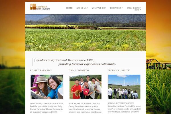 Dandelion theme site design template sample