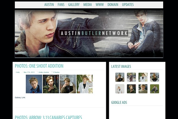 Blueskies theme site design template sample