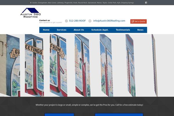 Site using Awesome Weather Widget plugin