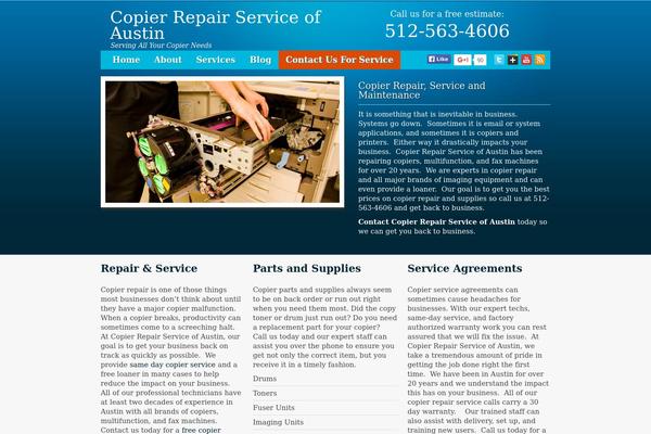 Metric theme site design template sample