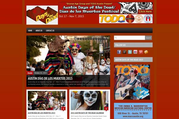 Boulevard theme site design template sample