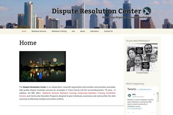 Twenty Thirteen theme site design template sample