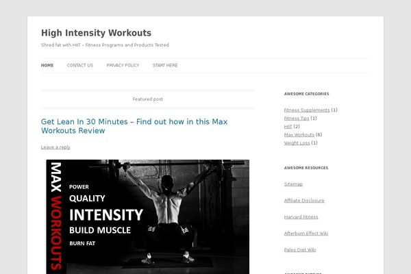 Focusblog theme site design template sample