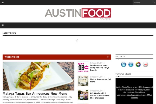 Site using Fuse Social Floating Sidebar plugin