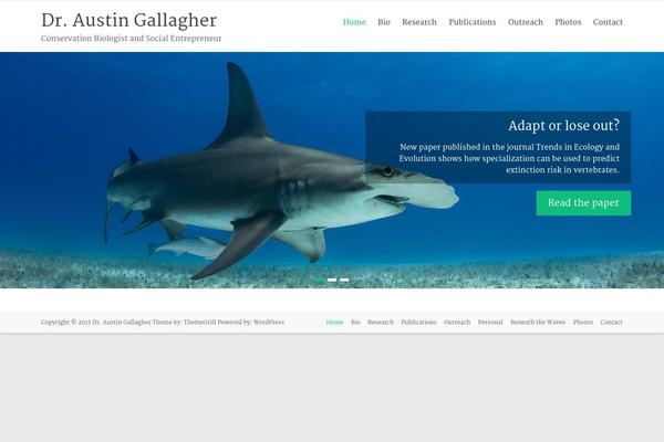 Spacious Pro theme site design template sample