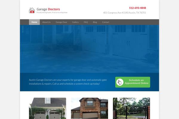 Frisco theme site design template sample