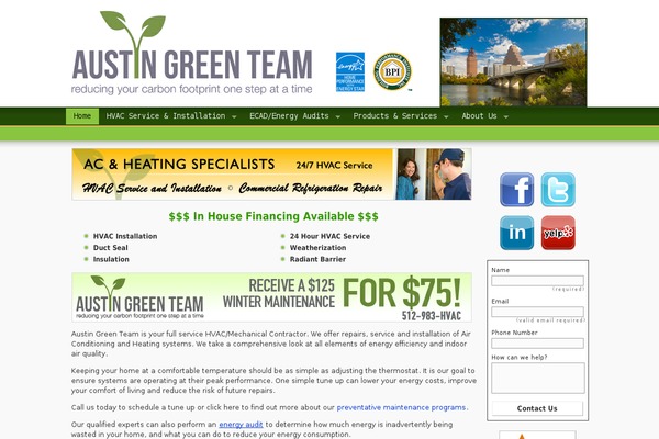 austingreenteam.net site used Agt