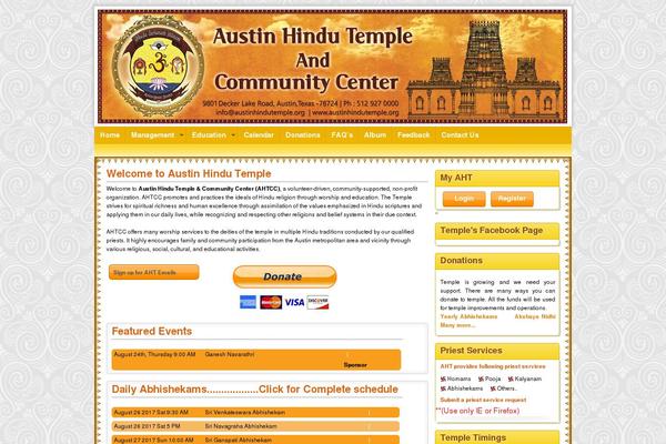 Site using Swm-church-shortcodes plugin