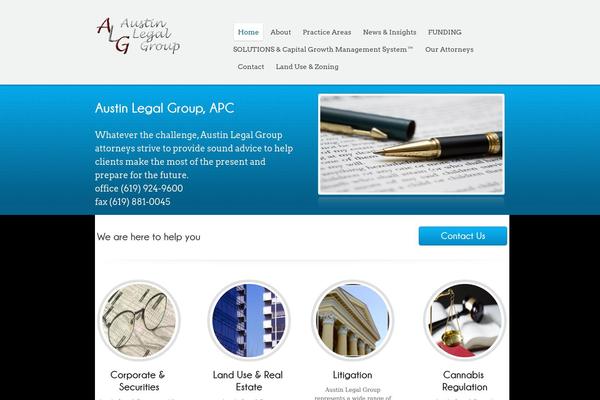 Impreza theme site design template sample
