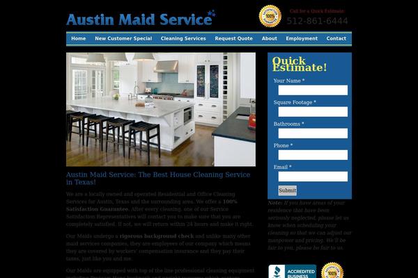 BlackBird theme site design template sample