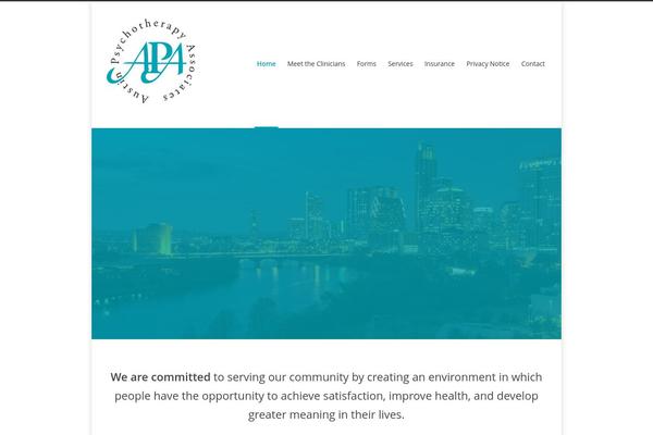Apa theme site design template sample