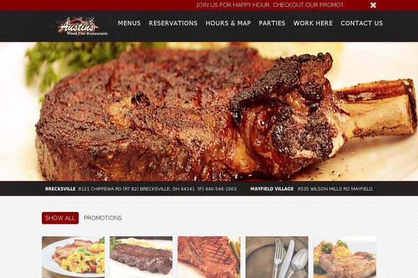 Radial theme site design template sample