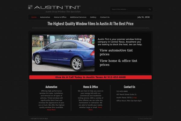 austintinting.com site used Midnight Child Theme