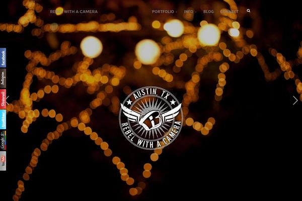 One theme site design template sample