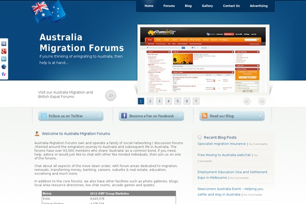 australia-migration-forums.com site used Bluelight