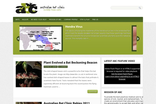 Calypso theme site design template sample