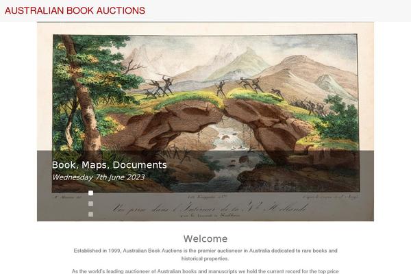australianbookauctions.com site used Australianbookauctions