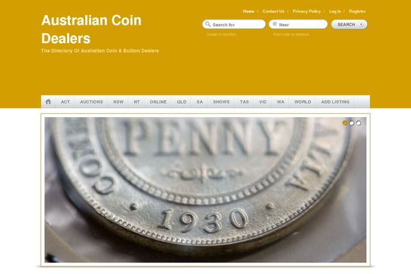Geo Places v3 theme site design template sample