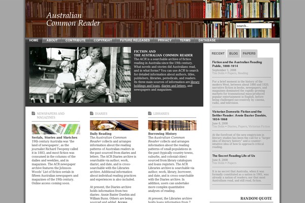 Site using About Me widget plugin