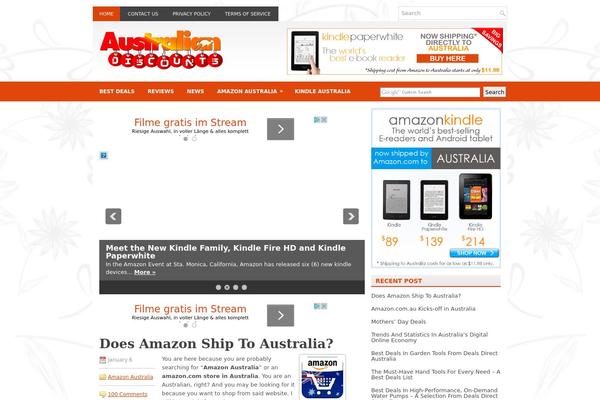 Maxim theme site design template sample