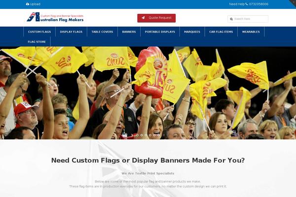 Aaika theme site design template sample