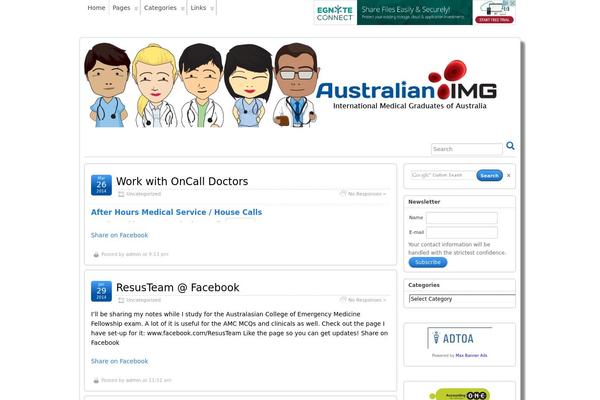Site using CollabPress plugin