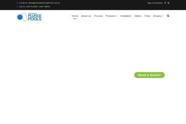 Brixel theme site design template sample