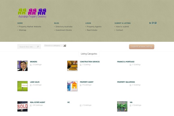 eList theme site design template sample