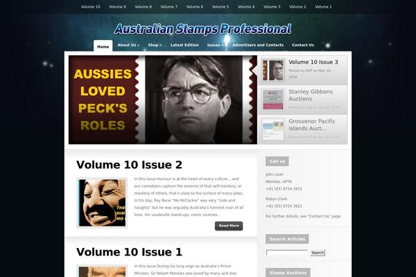 Glow theme site design template sample