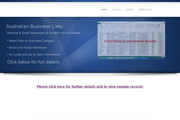 Sterling theme site design template sample