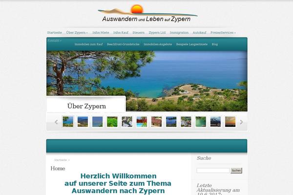 ElegantEstate theme site design template sample