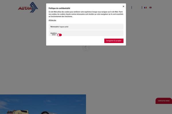 Site using Extensions plugin