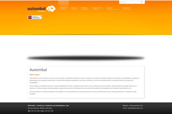 Dynamix theme site design template sample