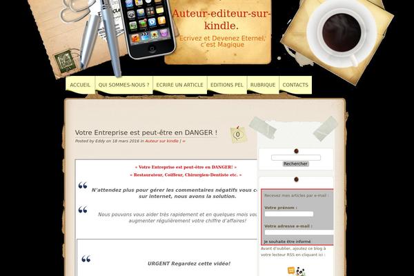 Desk Mess Mirrored theme site design template sample