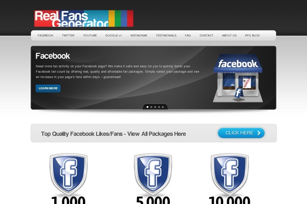 authentic-likes.com site used Phenomenon_v1.1