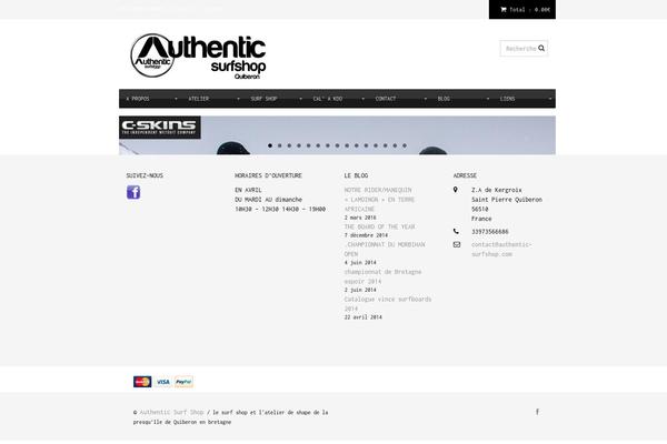 authentic-surfshop.com site used Serenityshop