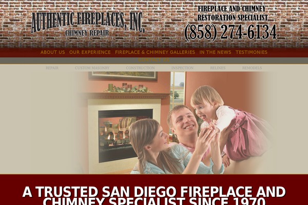 authenticfireplacesinc.com site used Authfp