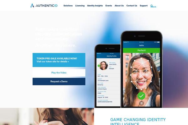 authenticid.co site used Authentic-id
