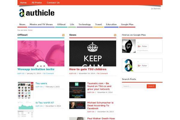 Site using WordPress Multicolor Subscribe Widget plugin