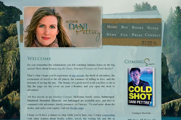 authordanipettrey.com site used Danipettrey
