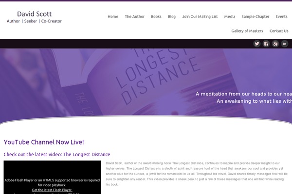 authordavidscott.com site used Celestial