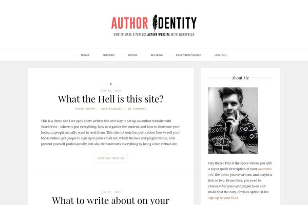 Shiroi Hana theme site design template sample