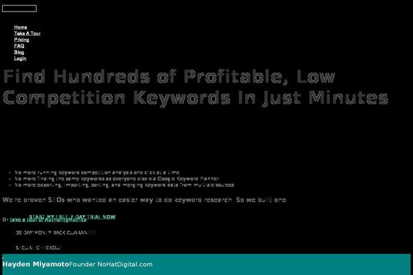 Squared theme site design template sample
