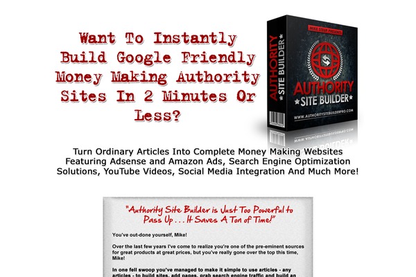 Site using Wp-aff-pro plugin