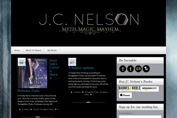Tweak Me theme site design template sample