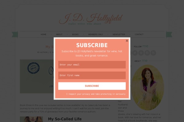 Sugar and Spice theme site design template sample