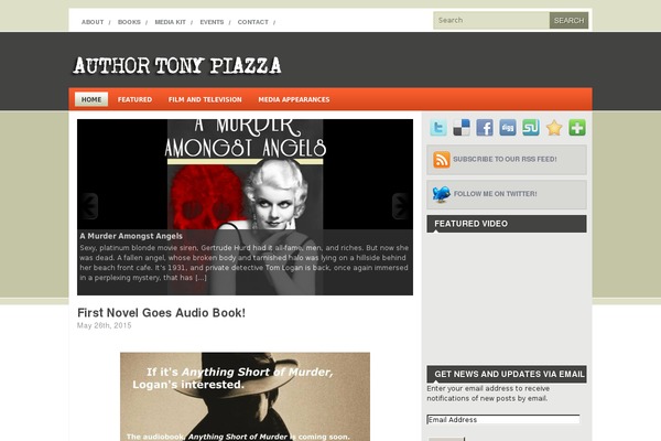authortonypiazza.com site used Stunning Press