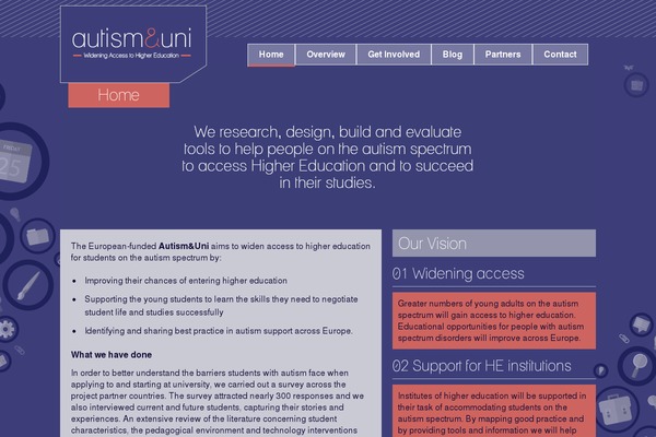 autism-uni.org site used Vanilla
