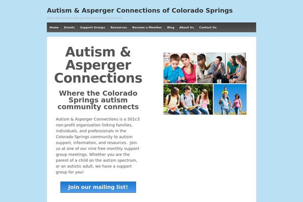autismaspergerconnections.org site used Responsive