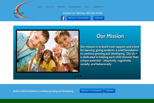 Anacron theme site design template sample